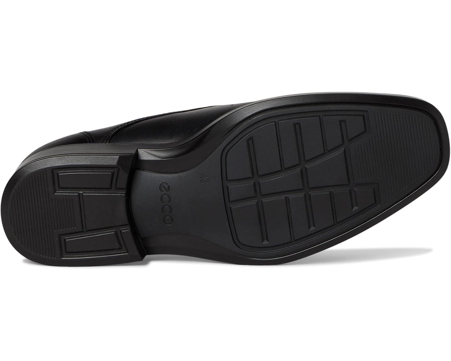 Men's ECCO Metropole Milan Waterproof Plain Toe Derby Black