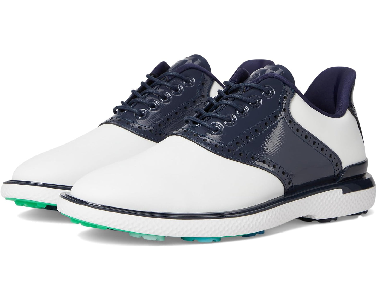 Men's GFORE Gallivan2r Saddle Golf Shoes Snow/Twilight