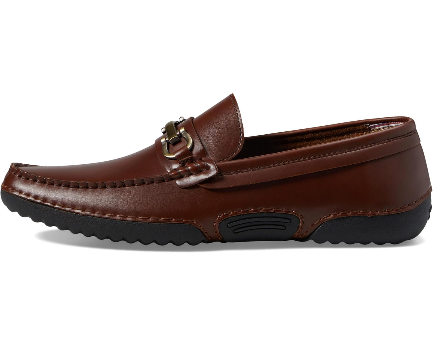 Men's Stacy Adams Delano Moc Toe Slip-On Brown