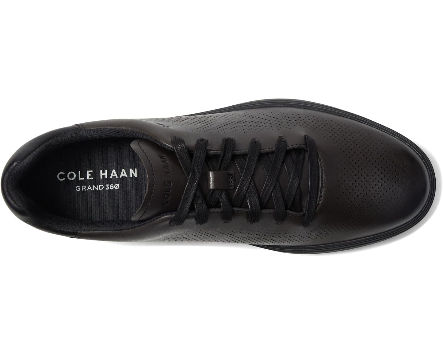 Men's Cole Haan Grandpro Angleace Sneakers Raven/Black/Silver Birch