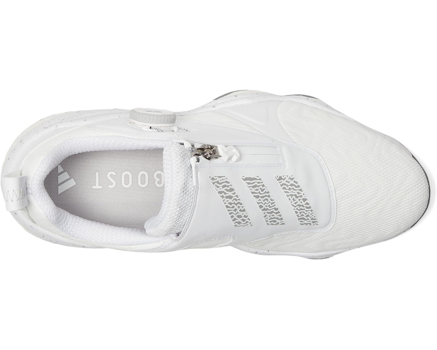 Men's adidas Golf Codechaos BOA 25 Golf Shoes Footwear White/Iron Metallic/Grey Four