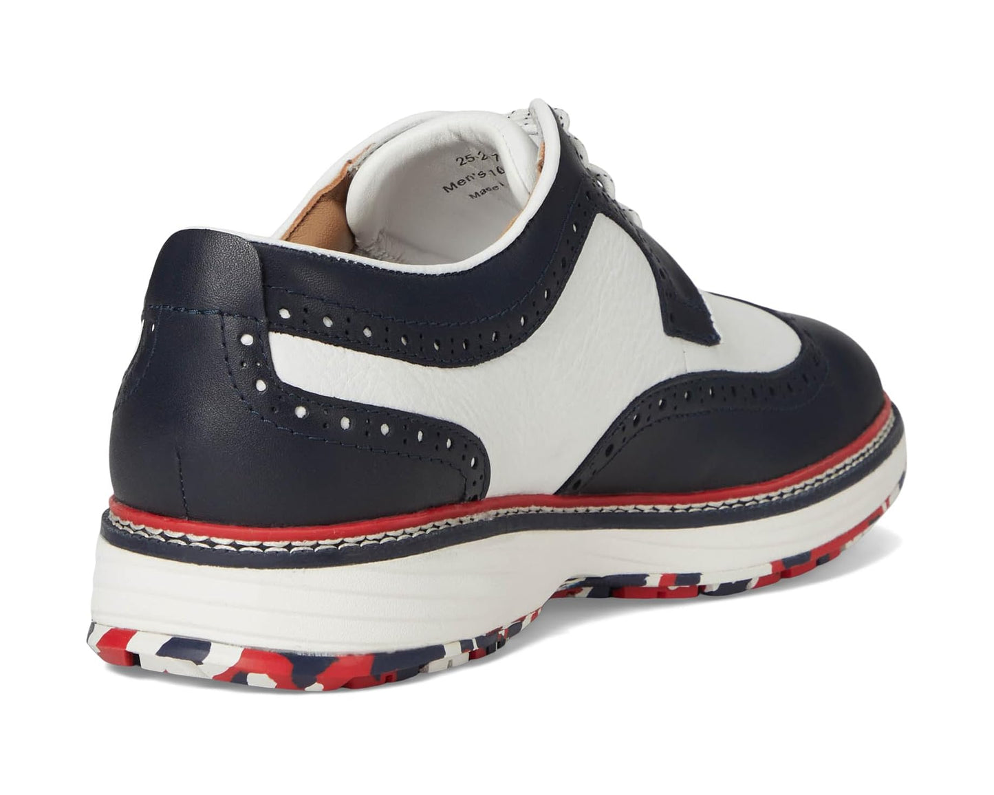 Men's Johnston & Murphy Upton Gl3 Luxe Hybrid Navy/White Waterproof Full Grain