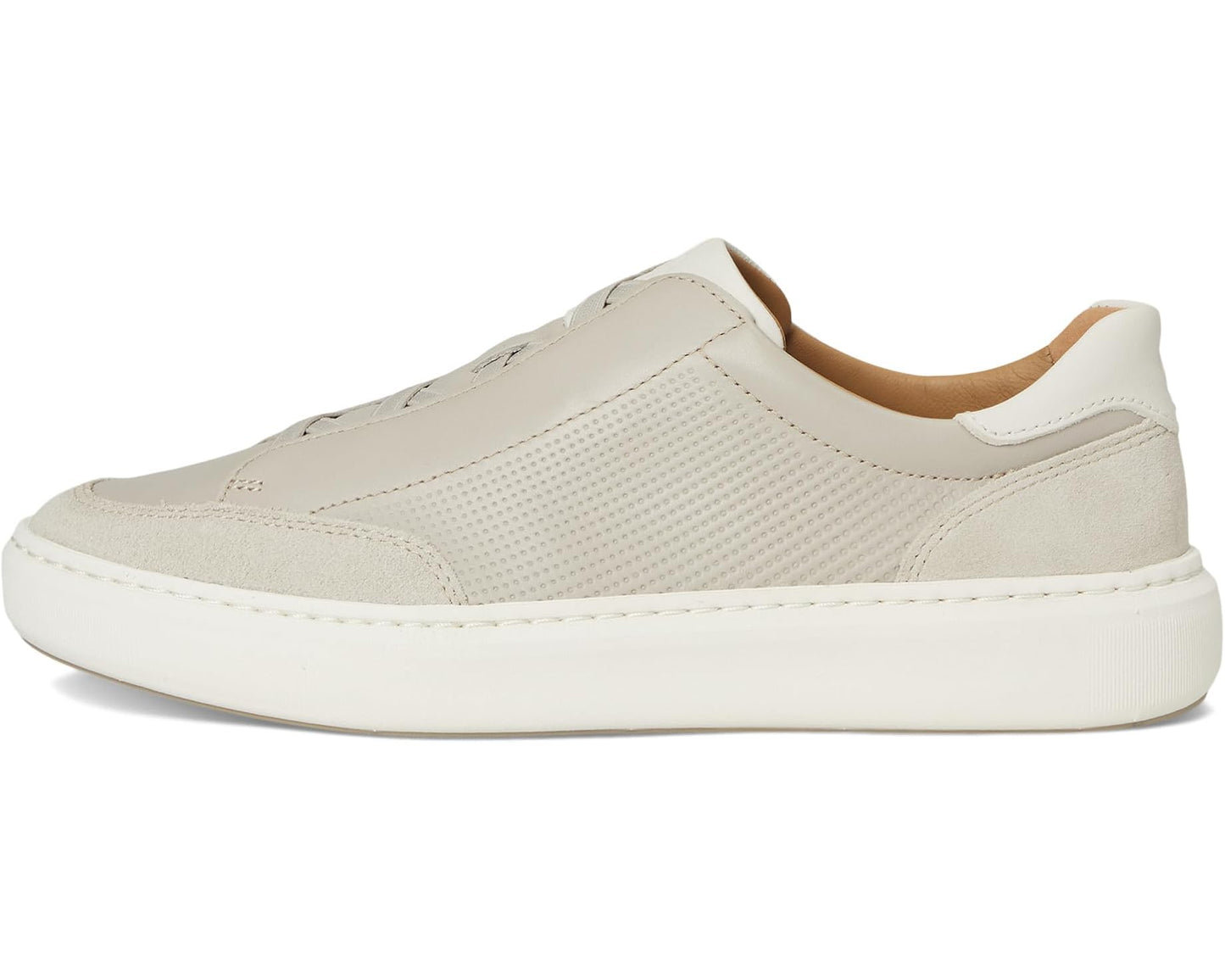 Men's Johnston & Murphy Anders Stretch Lace-To-Toe Beige Full Grain/Suede