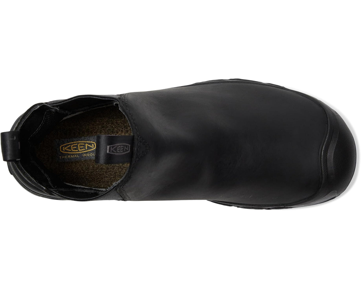 Men's KEEN Anchorage 4 Waterproof Pull-On Durable Insulated Black/Black