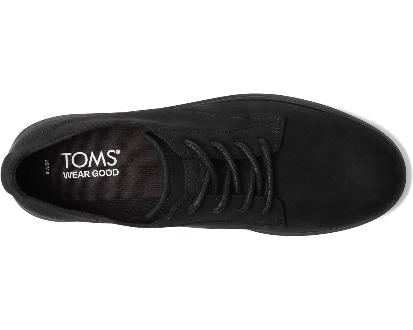 Men's TOMS Navi Travel Lite Oxford Water-Resistant Black