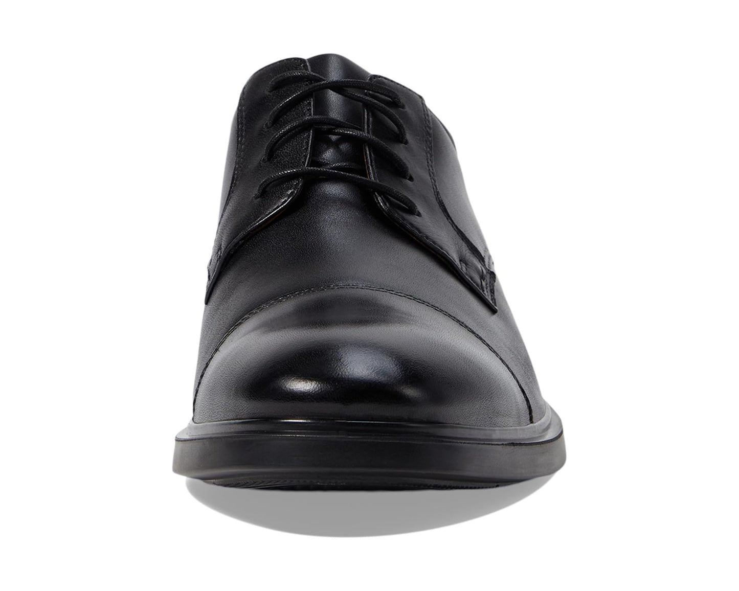 Men's Florsheim Forecast Waterproof Cap Toe Oxford Black Smooth