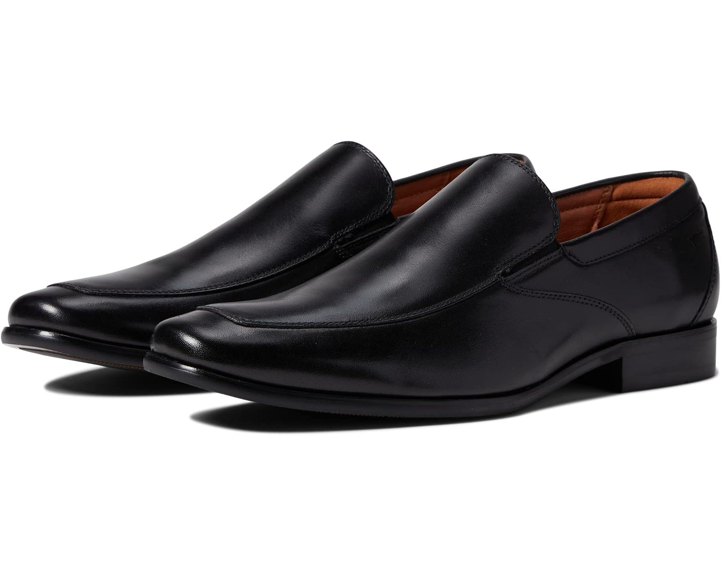 Men's Florsheim Postino Moc Toe Venetian Slip-On Black Smooth