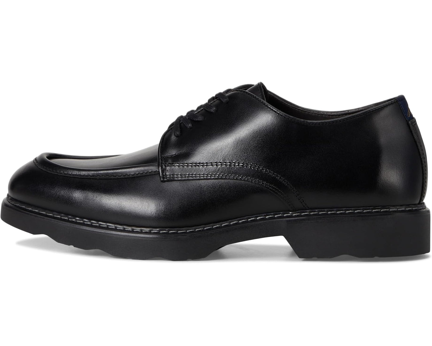 Men's Johnston & Murphy Collection Huxley Moc Toe Derby Black European Calfskin