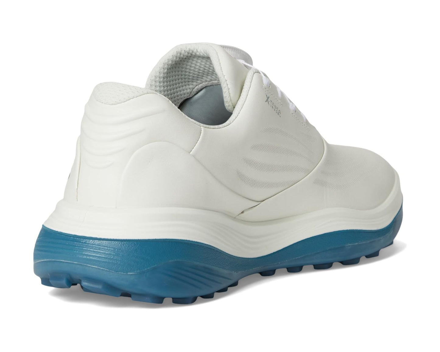 Men's ECCO Golf LT1 BOA Hybrid Waterproof Golf Shoe White/Petrol