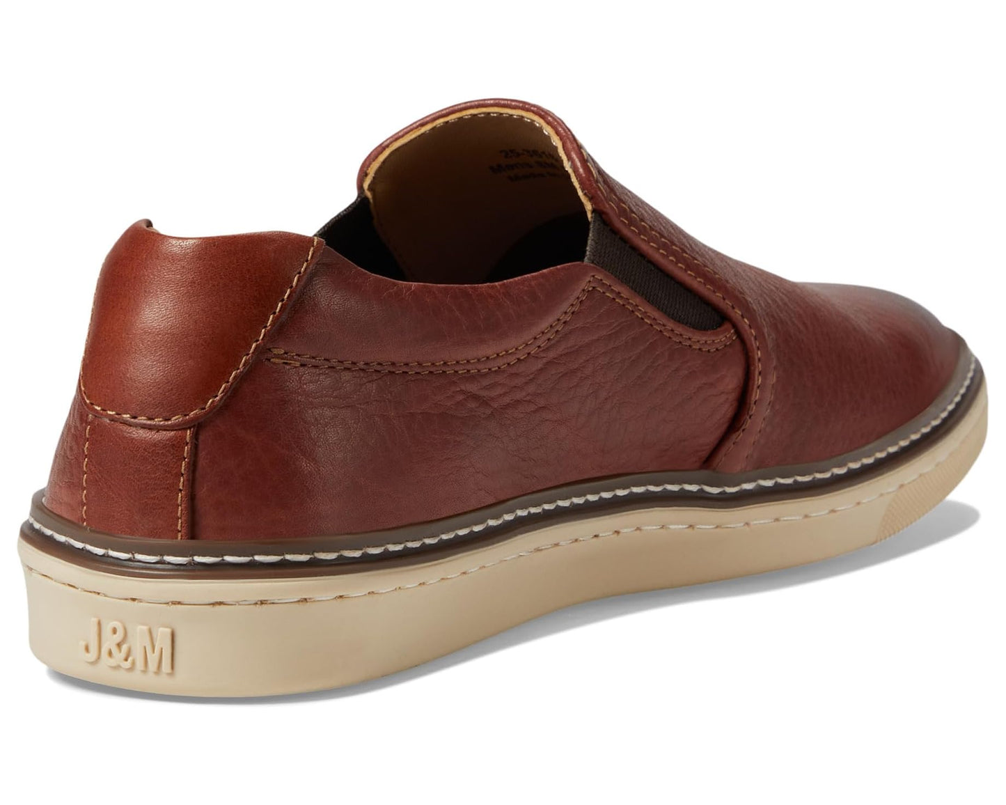 Men's Johnston & Murphy Mcguffey Slip-On Dark Brown Full Grain