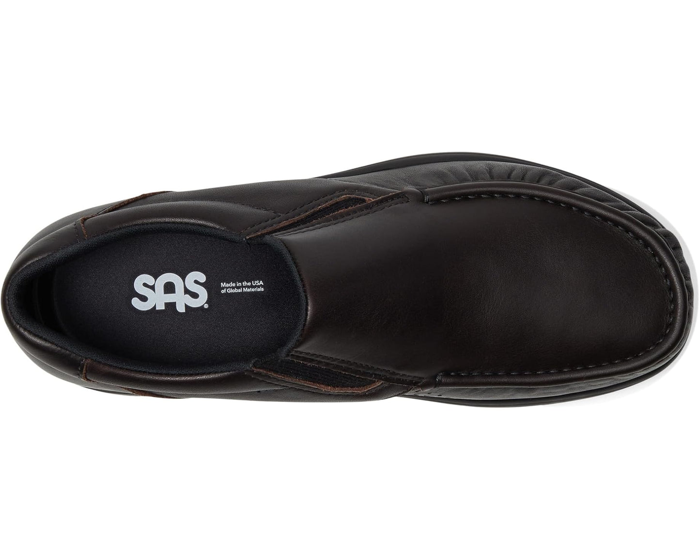 Men's SAS Side Gore Slip On Comfort Loafer Cacao