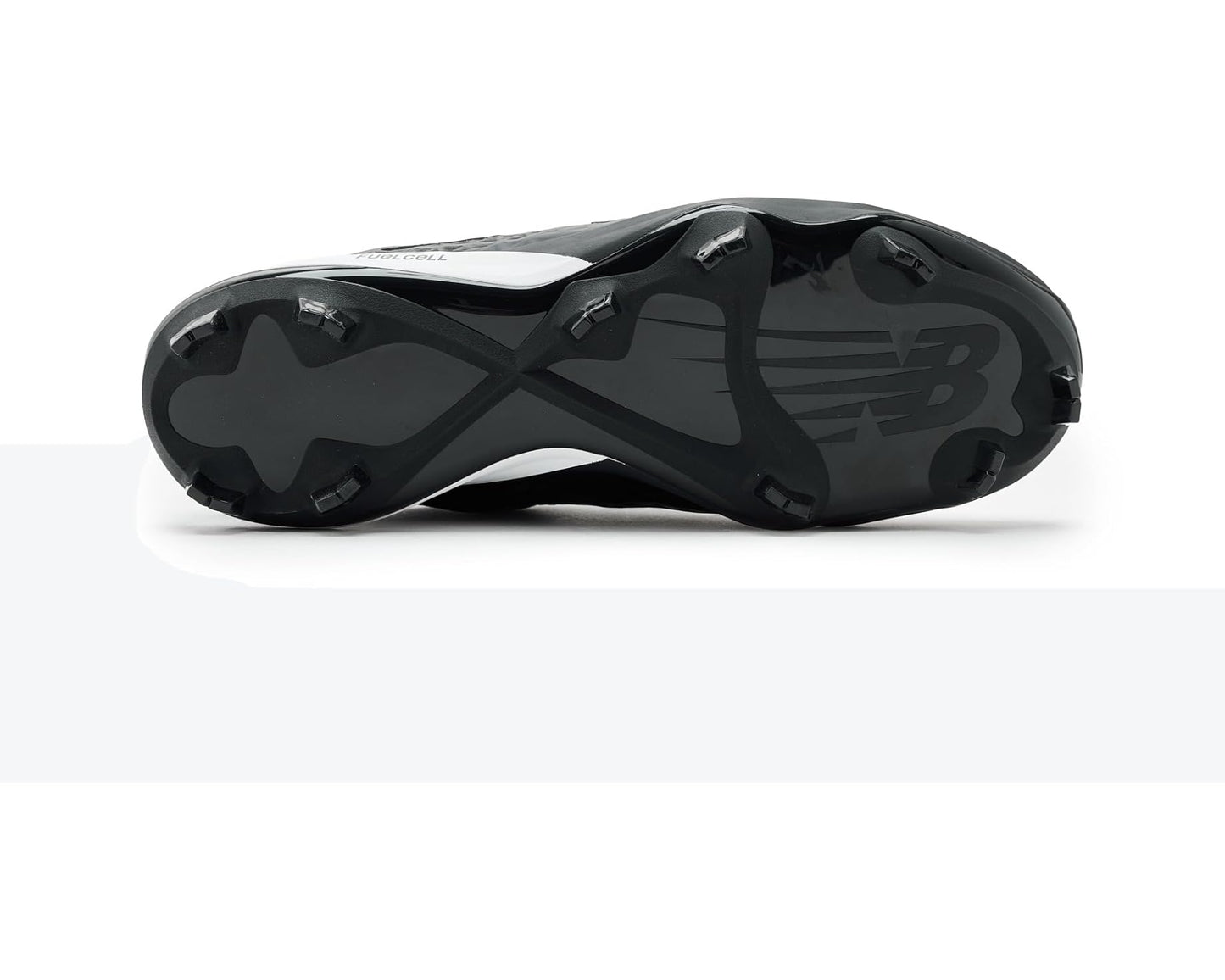 Men's New Balance Fuelcell 4040 V8 Molded Baseball Cleats Black/White