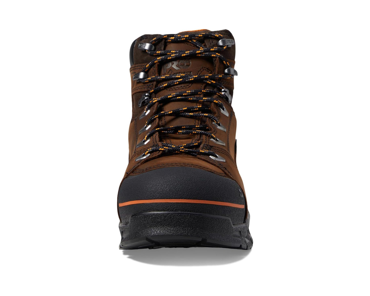 Men's Timberland PRO Endurance EV 6 Composite Safety Toe Puncture Resistant Waterproof Walnut/Orange