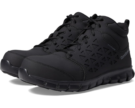 Men's Reebok Work Sublite Cushion Work Comp Toe EH Black