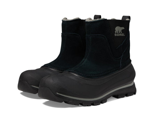 Men's SOREL Buxton™ Pull-On Waterproof Black/Quarry