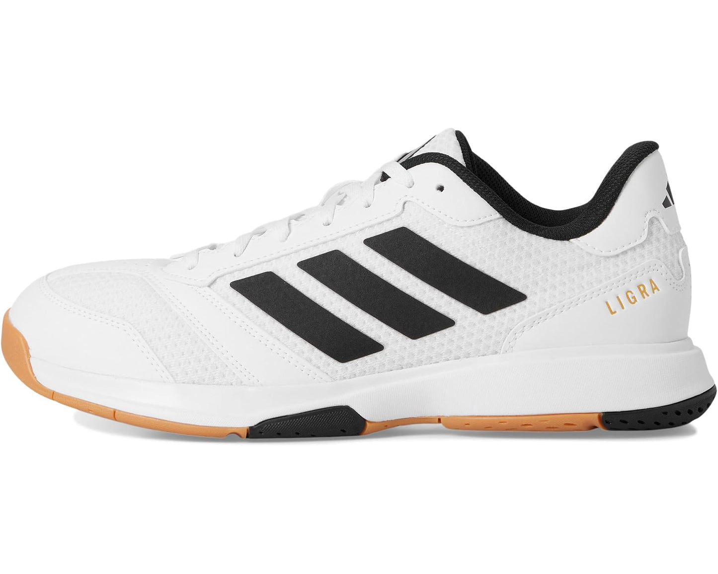 Men's adidas Ligra 8 Volleyball Shoes White/Black/White