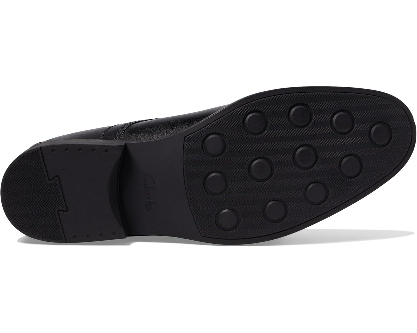 Men's Clarks Whiddon Pace Black Leather