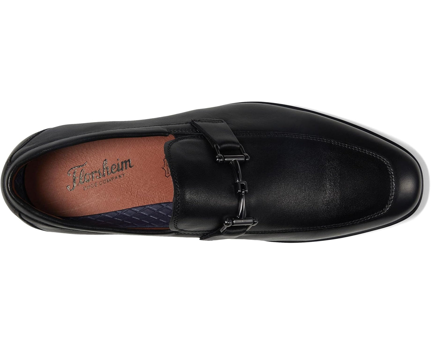 Men's Florsheim Zaffiro Moc Toe Bit Loafers Black