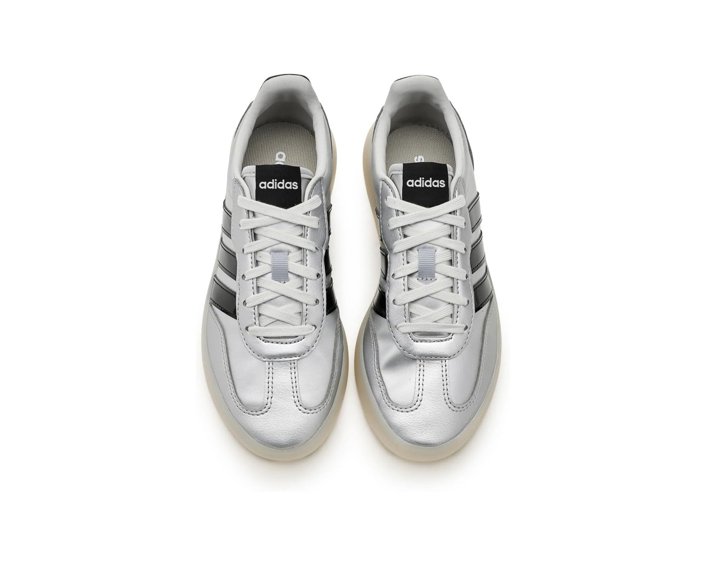 Unisex adidas Kids Barreda Decode Shoes Silver Metallic/Black/Chalk White