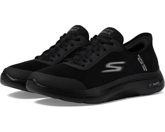 Men's SKECHERS Performance Hands Free Slip-Ins Go Walk Arch Fit 2.0 - Simplicity 2 Black/Black
