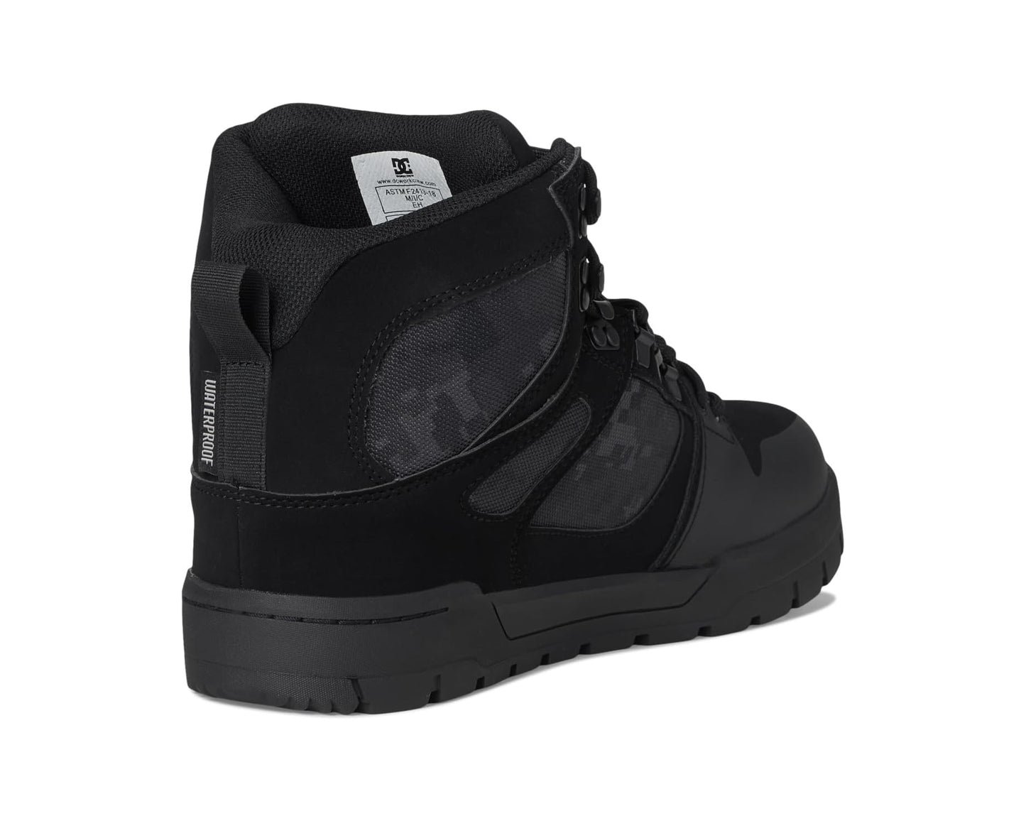 Men's DC Work Pure Work Hi Waterproof Comp Toe EH Black Camo