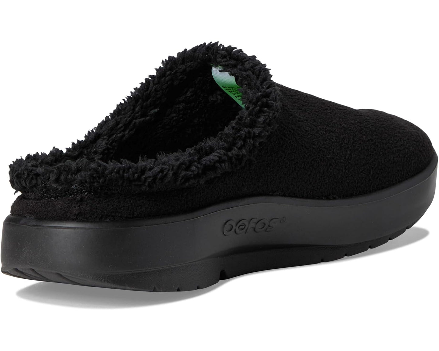 Men's OOFOS OOcoozie Mule Black