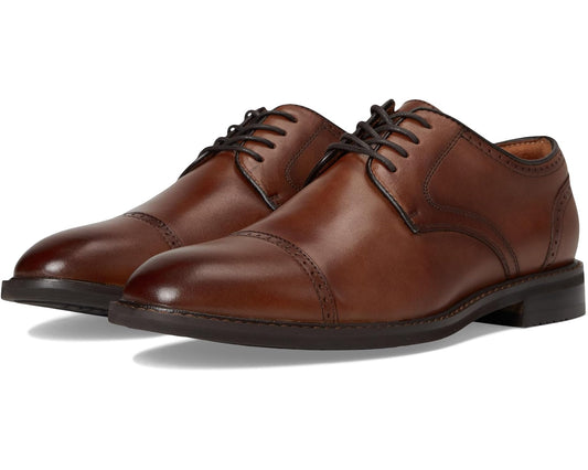 Men's Stacy Adams Bailey Cap Toe Lace-Up Brandy