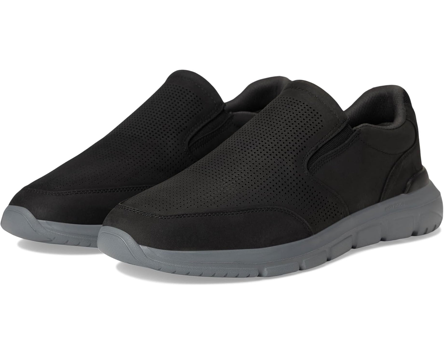 Men's Rockport Jaimin Black Leather