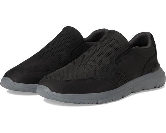 Men's Rockport Jaimin Black Leather