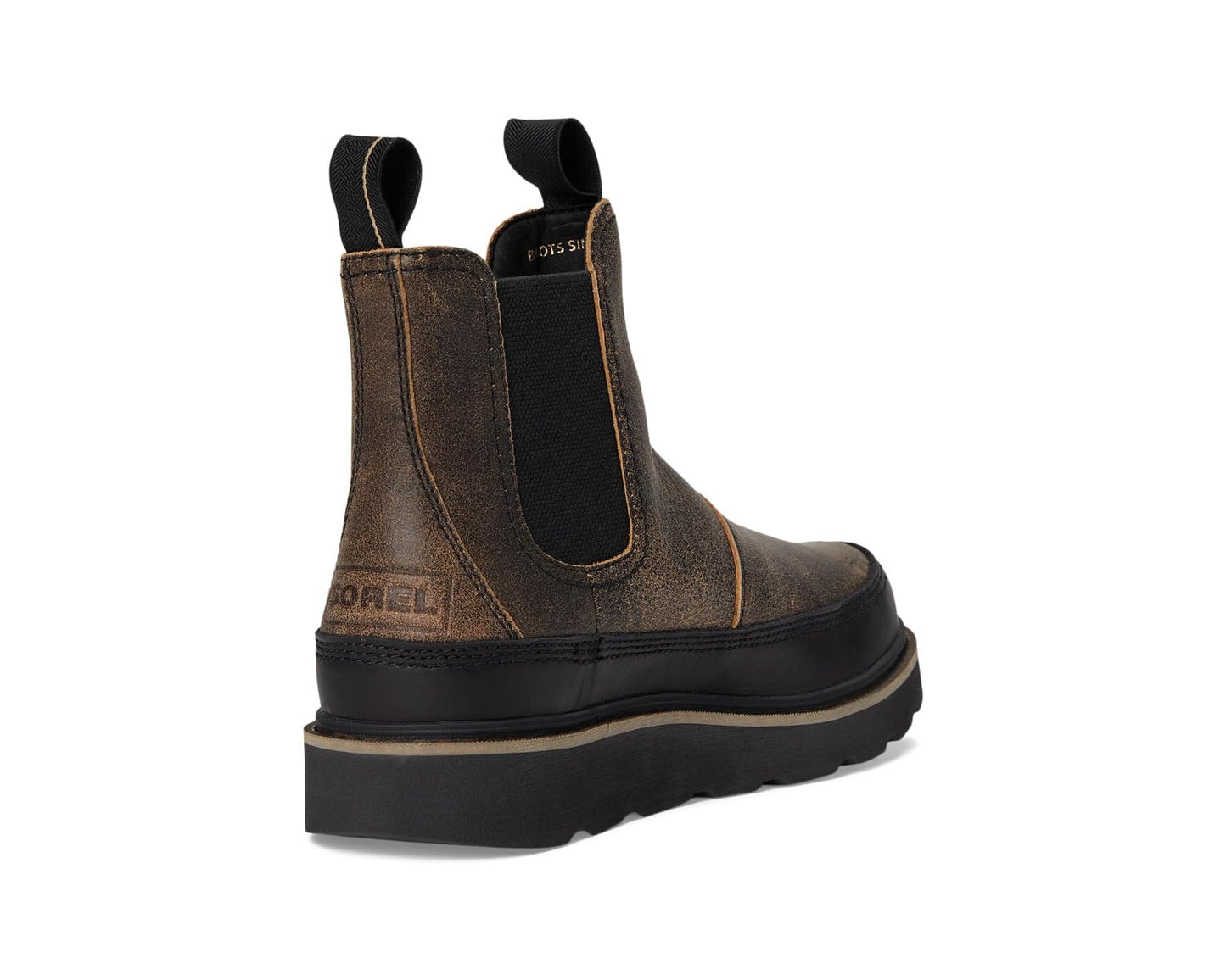 Men's SOREL Slabtown 62' Chelsea Waterproof Canoe/Black