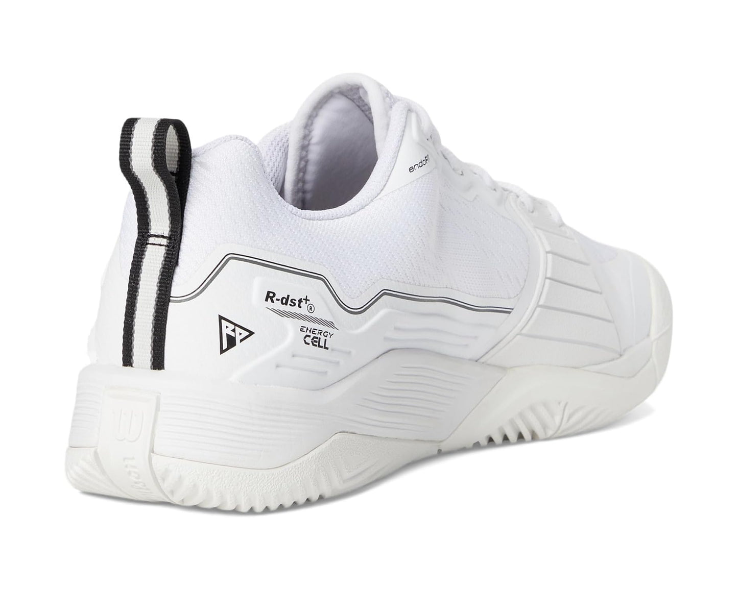 Men's Wilson Rush Pro 4.5 Wide Toe Box White