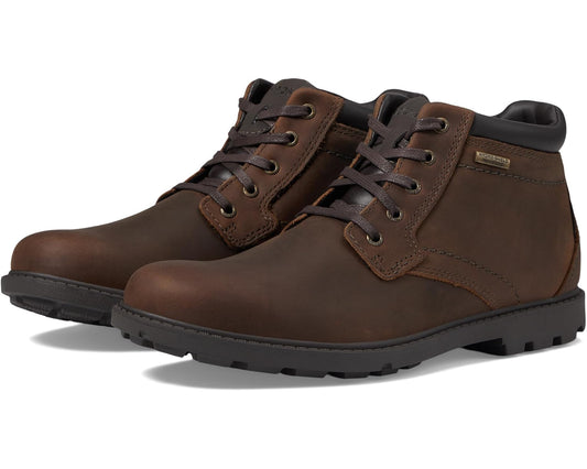 Men's Rockport Rugged Bucks Waterproof Boot Tan