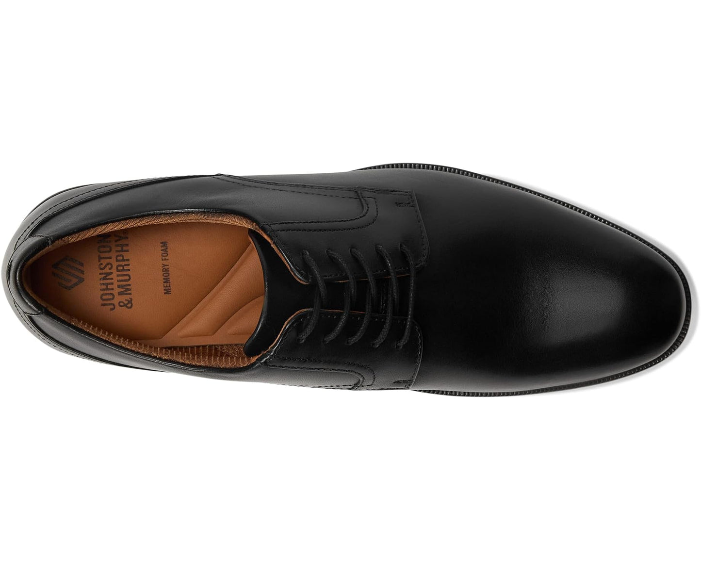 Men's Johnston & Murphy Reeve Plain Toe Black