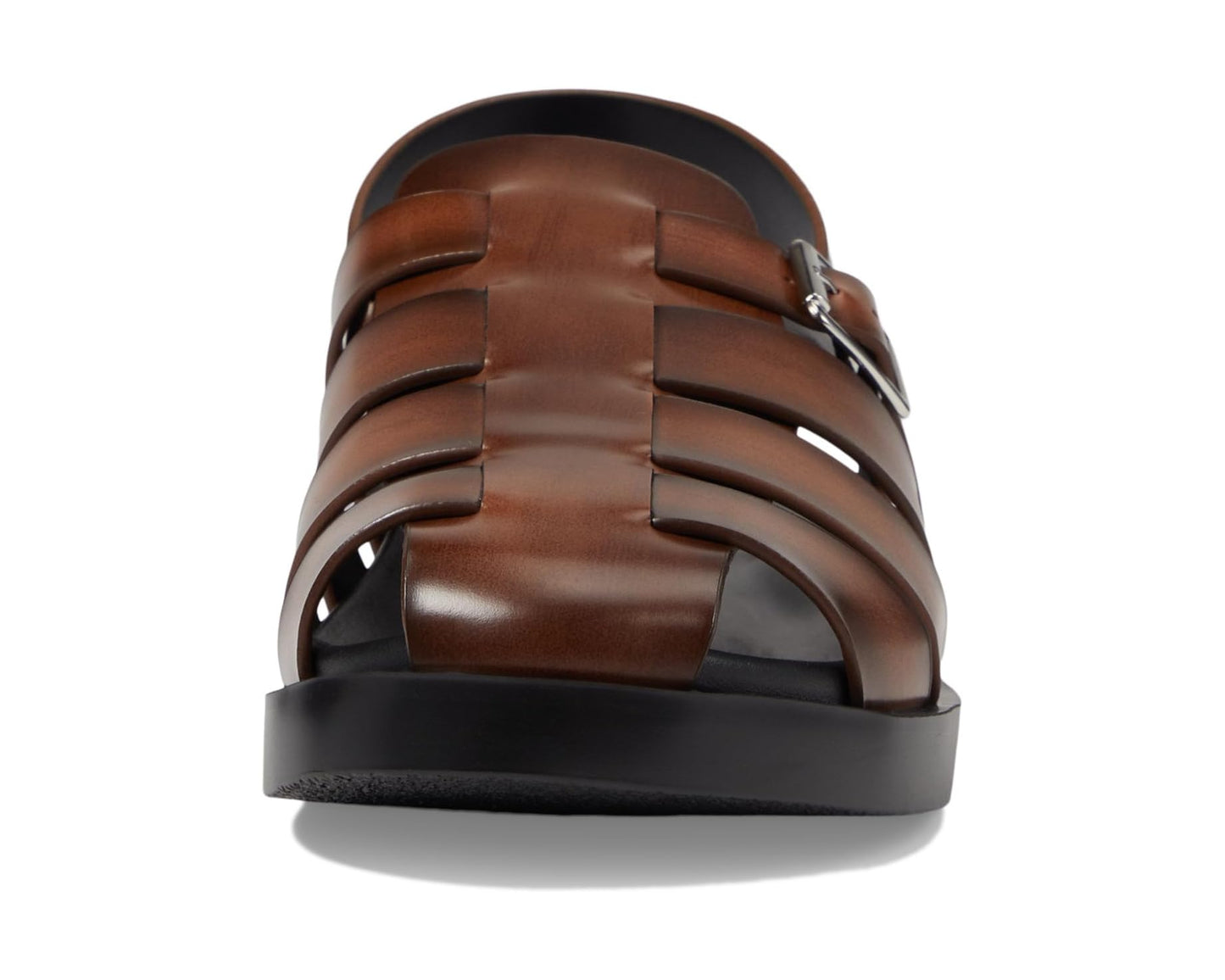 Men's Stacy Adams Montego Slingback Buckle Sandal Cognac
