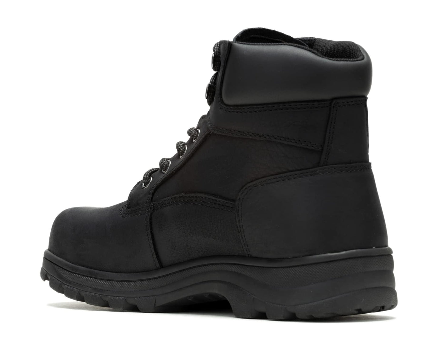 Men's Wolverine Carlsbad Waterproof 6 Steel Toe Work Boot Black