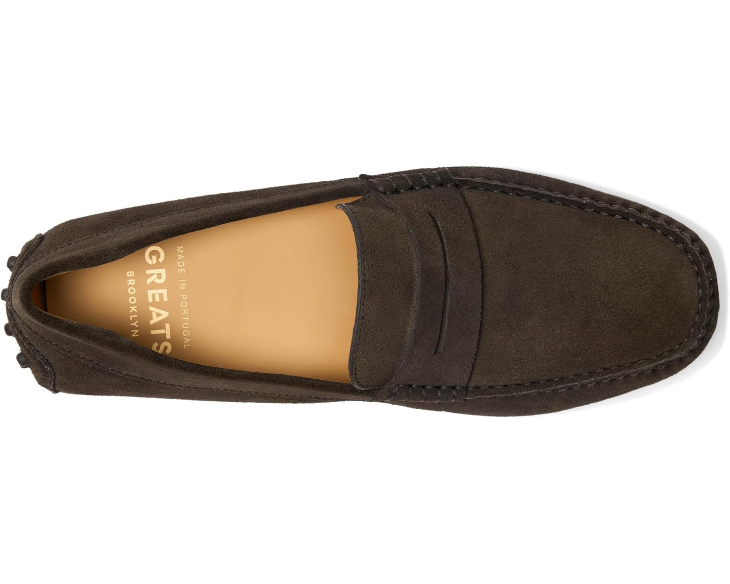 Men's GREATS Corsa Driver Chocolate
