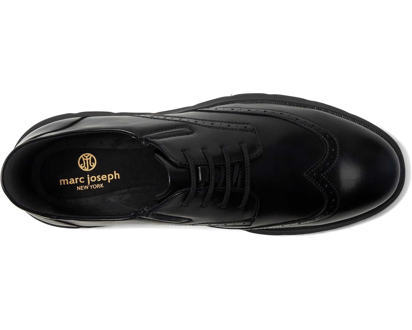 Men's Marc Joseph New York Barnes Ave (Hands Free Technology) Black Napa Leather/Black