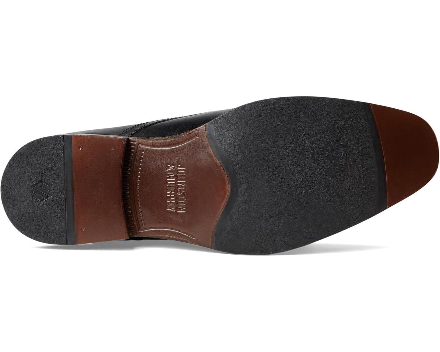 Men's Johnston & Murphy Richland Cap Toe Black Full Grain