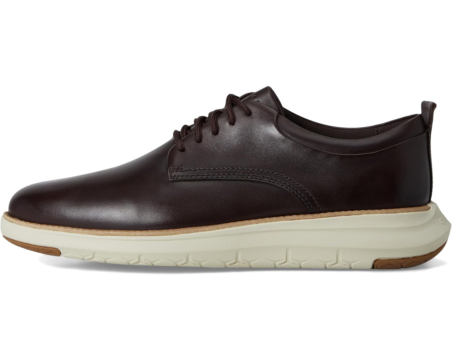 Men's Cole Haan Grand Remix Oxfords Dark Chocolate/Silver Birch