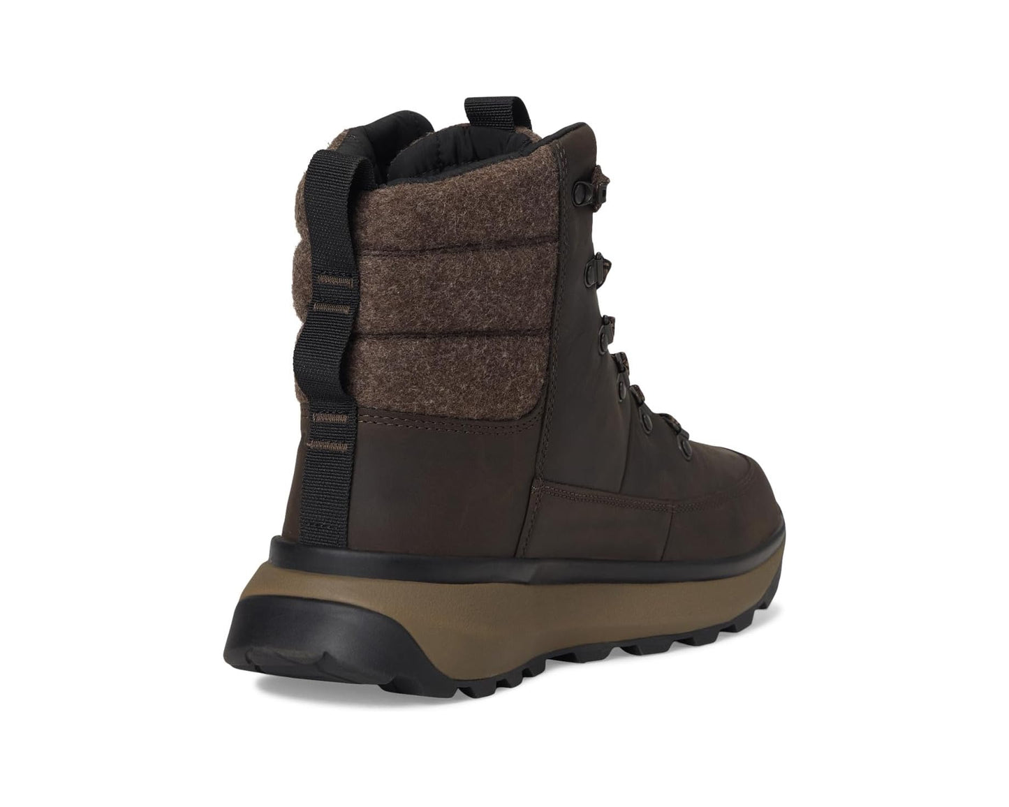 Men's The North Face Bergen Leather WP Demitasse Brown/TNF Black