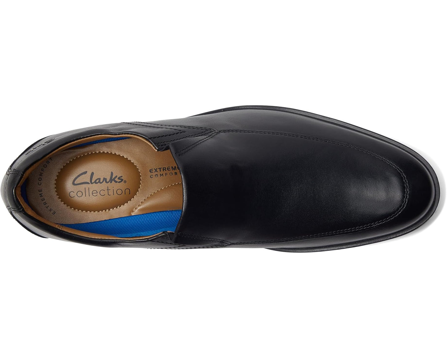 Men's Clarks Whiddon Step Black Leather