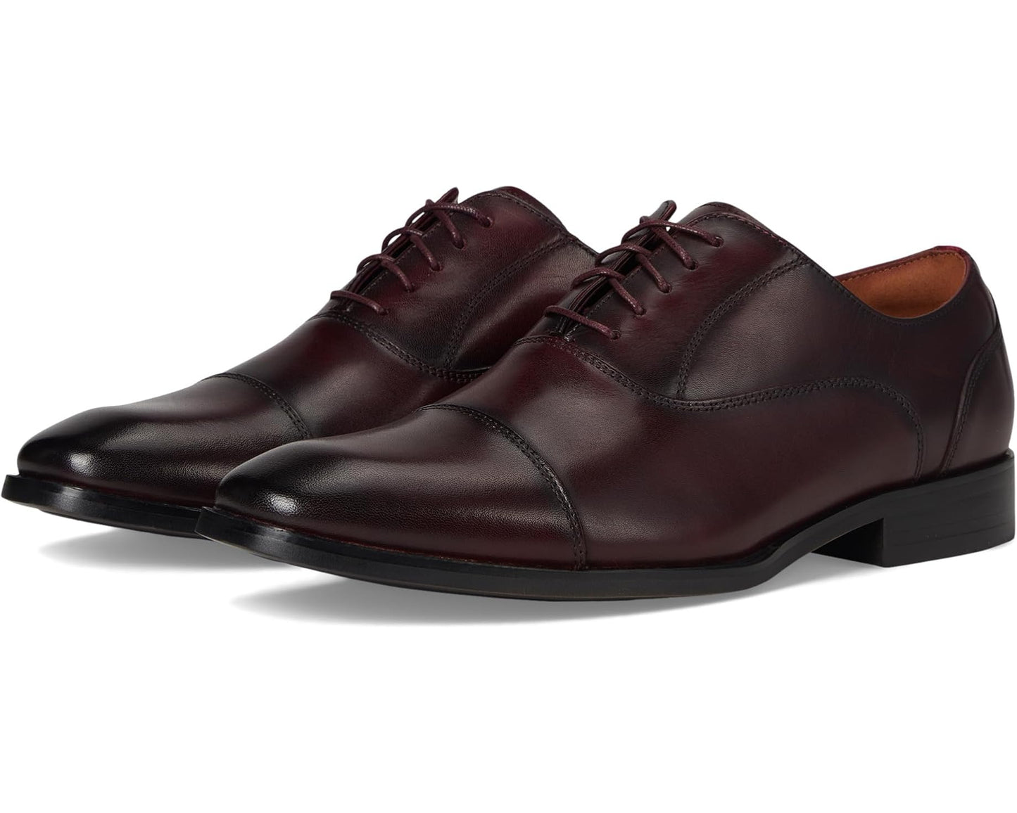 Men's Florsheim Sorrento Lux Cap Toe Balmoral Oxford Burgundy