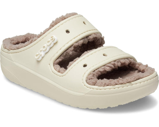 Unisex Crocs Classic Cozzzy Sandals Bone/Mushroom
