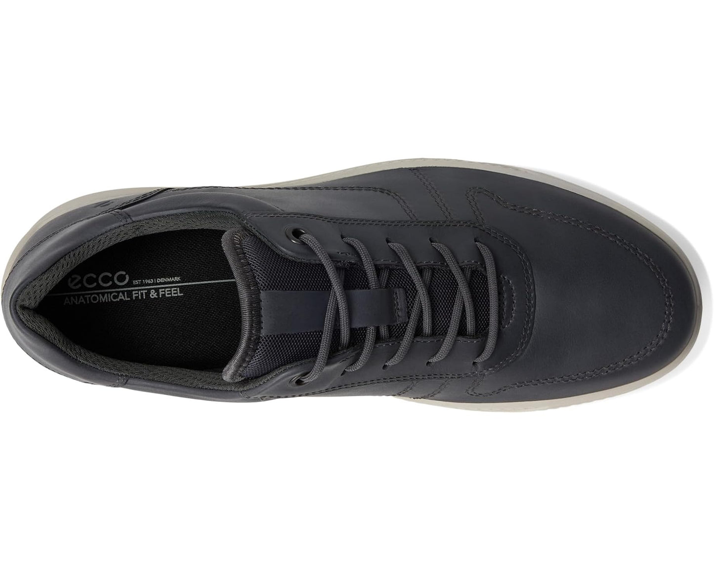 Men's ECCO Byway Origin Tie Casual Sneaker Magnet Nubuck