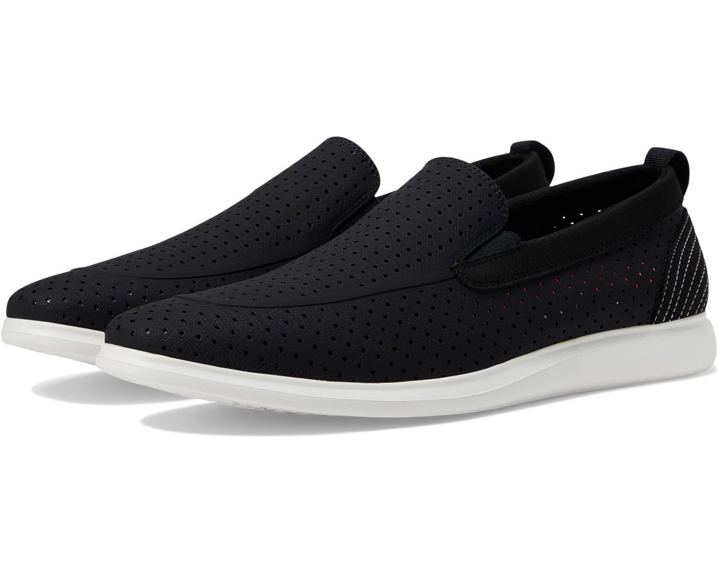 Men's Stacy Adams Remy Perfed Slip-On Black