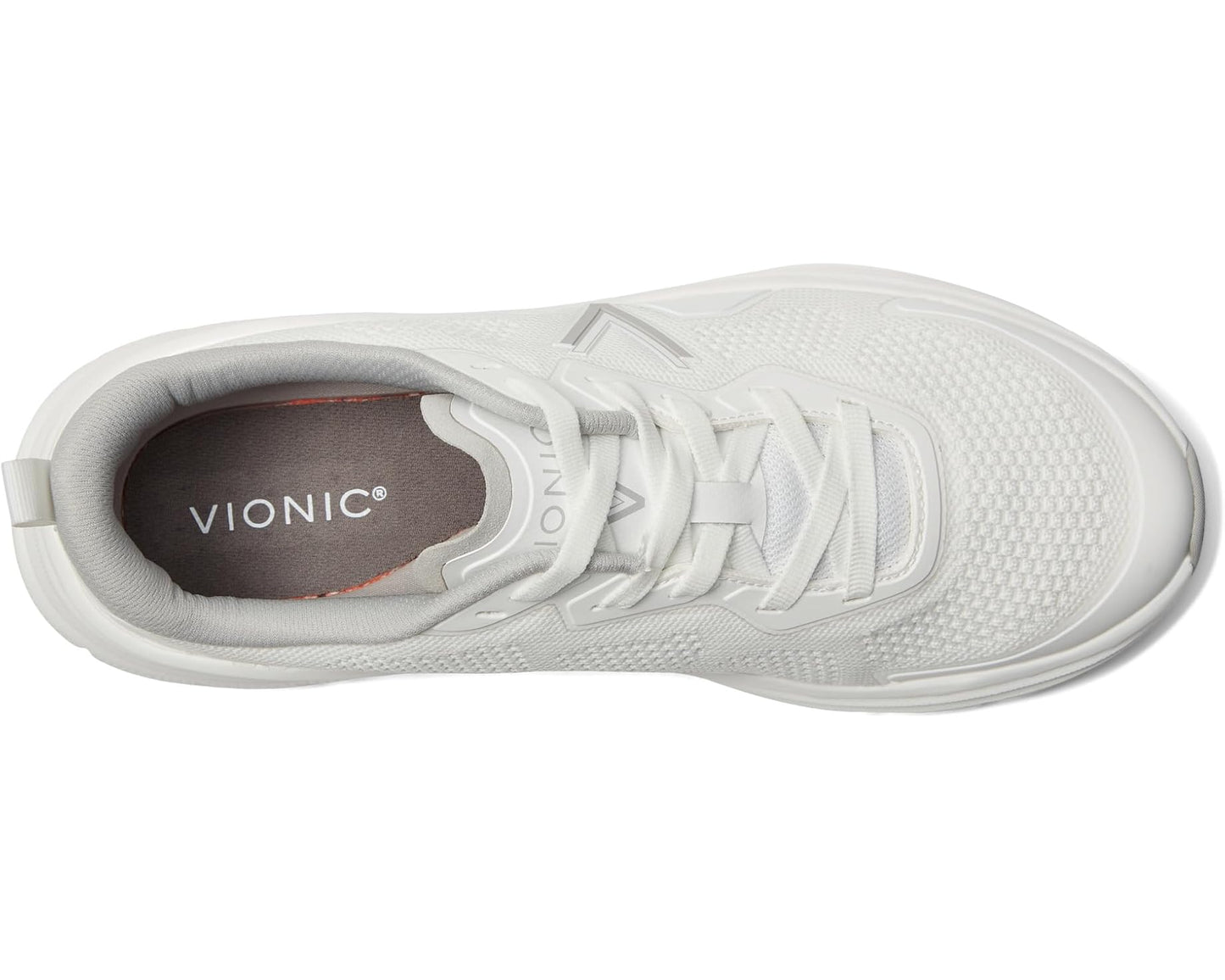 Men's VIONIC Mwalk Max White Knit