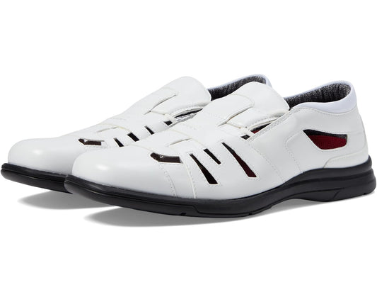 Men's Stacy Adams Scobel Fisherman Sandal White