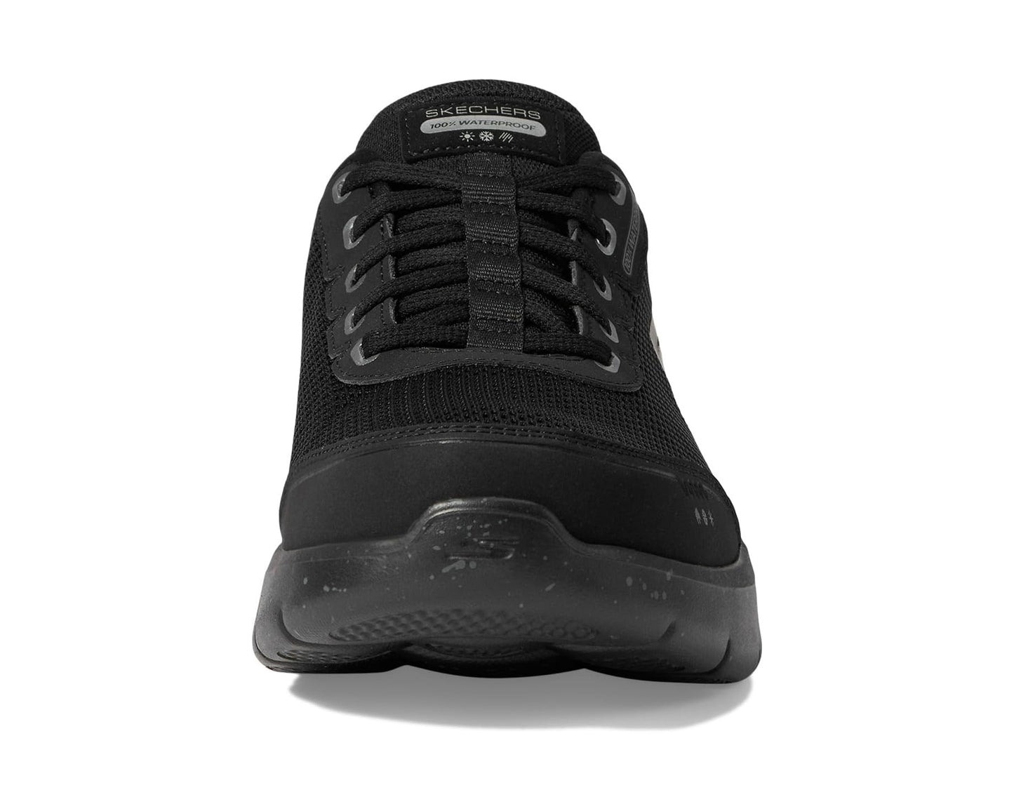Men's SKECHERS Performance Hands Free Slip-Ins Go Walk Flex - 100% Waterproof Black/Black