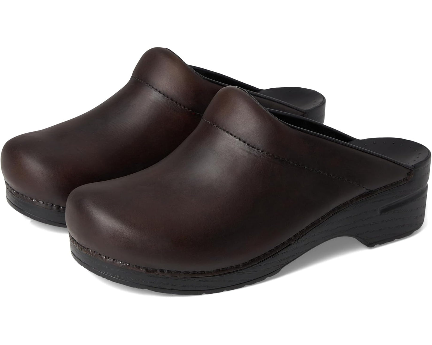 Men's Dansko Karl Clog Antique Brown/Black Sole