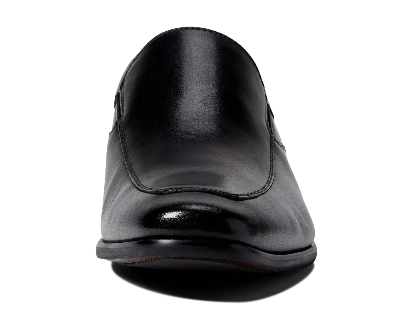 Men's Florsheim Postino Moc Toe Venetian Slip-On Black Smooth